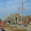 Солнцево, Солнцевский проспект, строительство домов, Апрель 2006