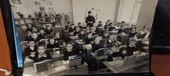 2 В класса 1007 шк. 1984 год