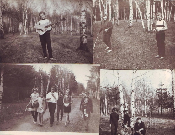 Еженедельно - экскурсии в Мещерское - май 1970г