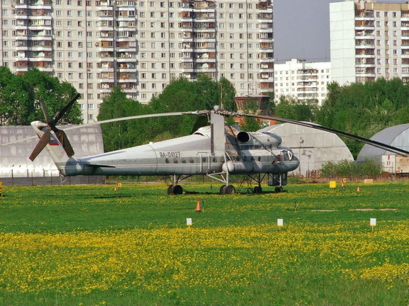 Вертолеты на аэродроме НПО Взлет в Солнцево