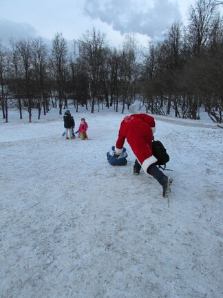 Горка за кинотеатром 2016 год