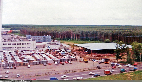 Строительство рынка в Ново-Переделкино