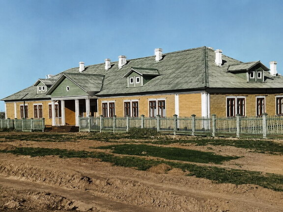 Такие дома были в Старом Солнцево
